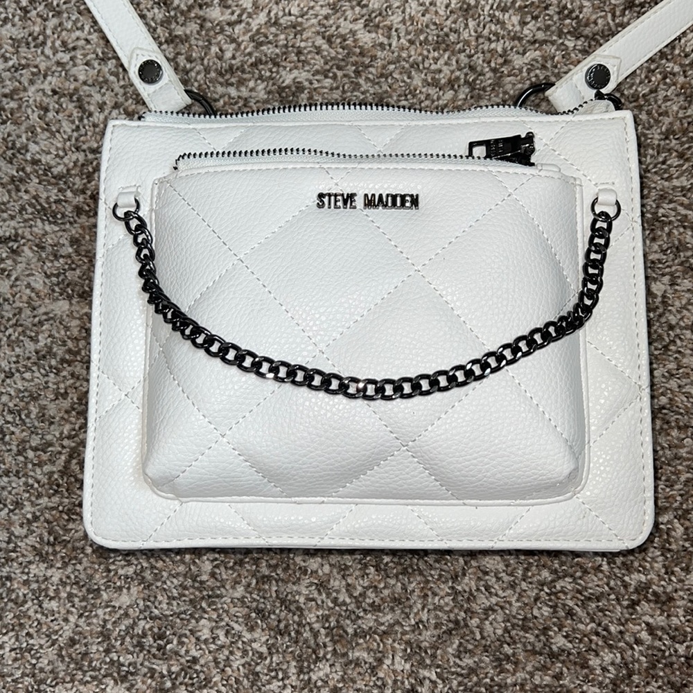 White Steve Madden Purse